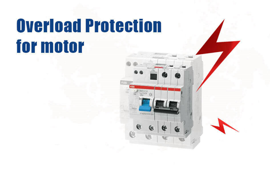 the configuration and fixed value setting of motor overload protection
