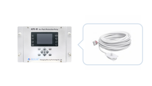 arc flash protection relay with arc flash sensor