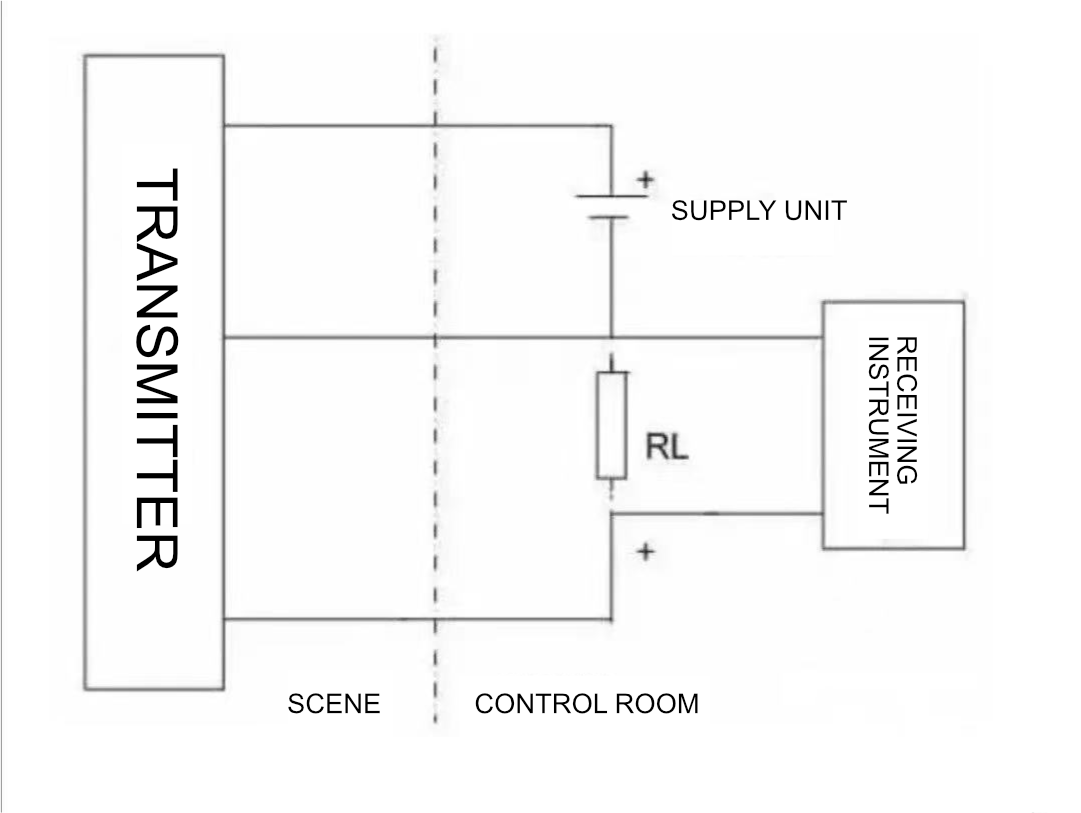 diagram of three wire industrial transducer