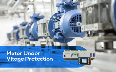 motor undervolatge protection with motor protection relay