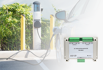 insulation monitoring for DC EV charger charging station