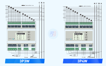 3P3W VS 3P4W