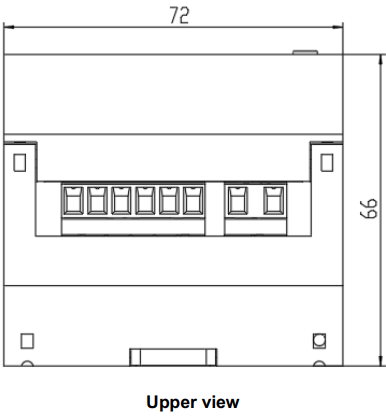 upper side dimension of BIM-CH1