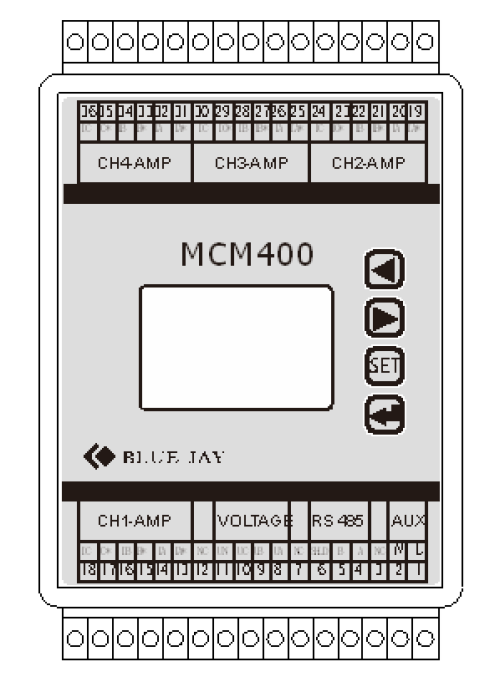 installing a sub meter MCM400 multi-circuit energy meter