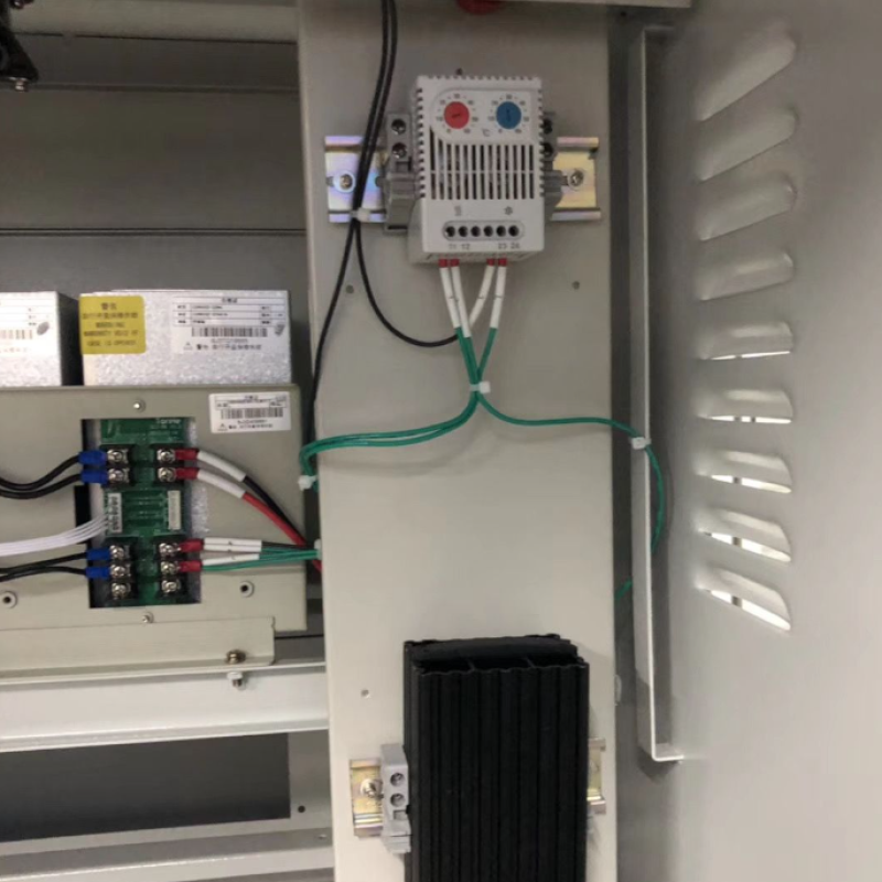 dehumidification solution with Enclosure Heater Enclosure Thermostat